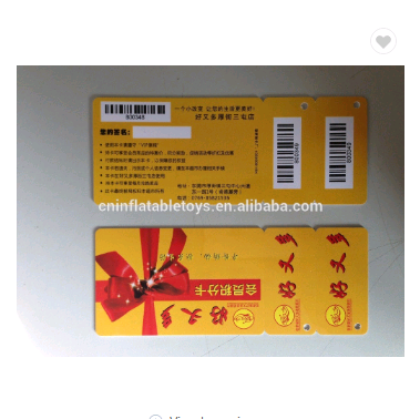 Factory hot sell quality bar code card ,other cards avaible