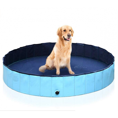 Plastic dog swimming pool foldable pet pool for pet swimming pool dogs