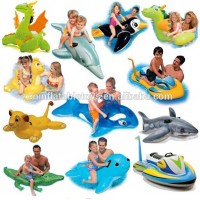 Factory inflatable animal rider Pool in different shape