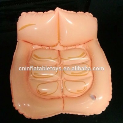 Factory PVC INFLATABLE ABDOMINALS , inflatable man chest ,Inflatable simulation muscle