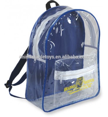 Factory transparent pvc bag pvc bag with zipper