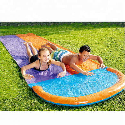 Factory inflatable water spray slide for kids and adults